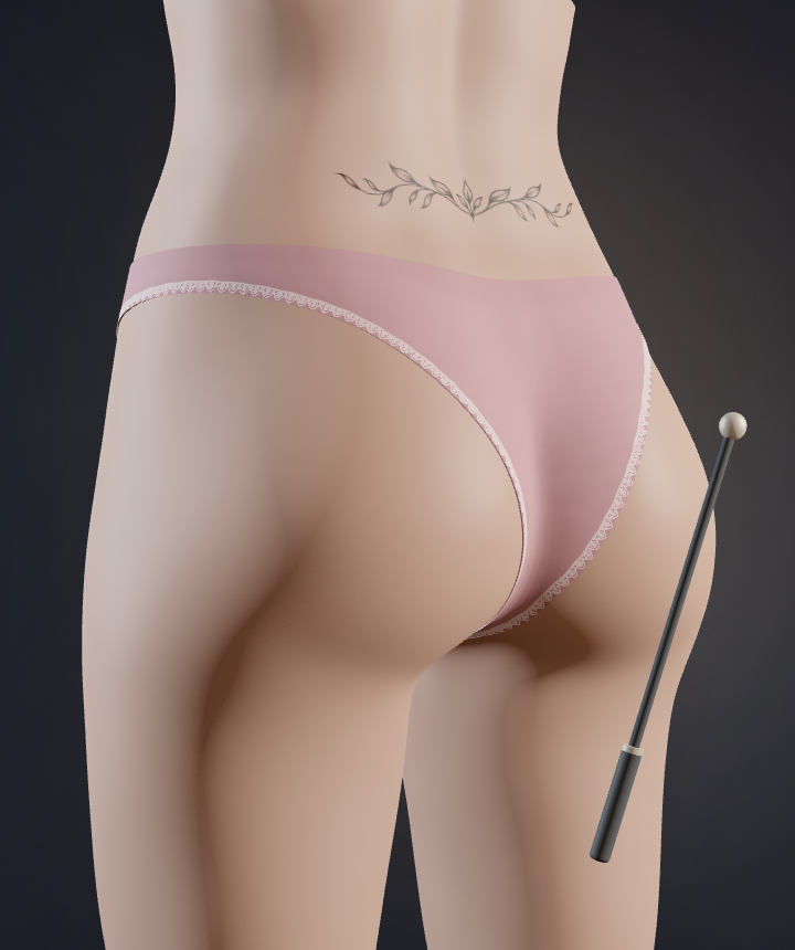 Rose Scallop Lace CHEEKS sample